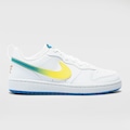 TENIS NIKE COURT BOROUGH LOW WC GS BRANCO/AZUL