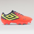 Chuteira de Campo Adulto Umbro Action LARANJA/AMARELO