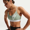 TOP NIKE W INDY LS LOGO BR VERDE CLARO