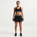 Top Dri-FIT Nike Pro 365 Feminino PRETO/BRANCO