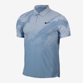 POLO NIKE DFADV SLAM RG AZUL/PRETO