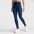 Opção de cor AZUL ESCURO de Calça Legging Oxer Campe Com Bolso Feminina