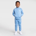 CONJUNTO NIKE ZIP  WITH LOGO TAP U AZUL/BRANCO