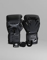 Kit Boxe Venum Luva 2M Bandagem Buca PRETO/PRETO