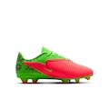 Chuteira de Campo Infantil Phantom 6 Low Club VERMELHO/VERDE