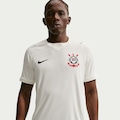 Camisa do Corinthians I 26/27 Jogador Nike Masculina BRANCO/PRETO