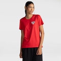 Opção de cor 1 de Camisa do São Paulo Embossed Feminina