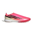 Chuteira Society Adulto adidas F50 Hyperfast Pro ROSA/BRANCO