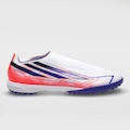 Chuteira Society Adulto adidas F50 Hyperfast League BRANCO/ROXO CLA