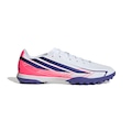 Chuteira Society Adulto adidas F50 Hyperfast Club BRANCO/ROXO