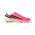 Chuteira de Campo Adulto adidas F50 Hyperfast Club ROSA/BRANCO