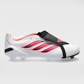 Opção de cor BRANCO/ROSA de Chuteira de Campo Adulto adidas Predator League