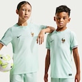 Camisa França II 2026/27 Nike Infantil VERDE/LARANJA