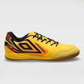 Opção de cor AMARELO/PRETO de Chuteira Futsal Adulto Umbro Pro 5 Bump Club