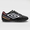 Chuteira Society Infantil Umbro Techno II PRETO/BRANCO