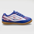 Chuteira Futsal Infantil Umbro Invictus AZUL/BRANCO