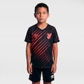 Camisa do Athletico PR III 2026/27 Umbro Infantil PRETO/VERMELHO