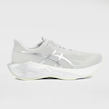 Tênis de Corrida Unissex Asics Novablast 6 Platinum PRATA/BRANCO