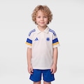 Camisa do Cruzeiro III 2026/27 adidas Torcedor Infantil BRANCO/AZUL