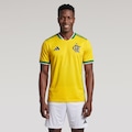 Camisa adidas Flamengo Brasil 26 Masculina AMARELO/VERDE