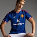Camisa Manchester United II 2026/27 adidas Jogador Masculina AZUL