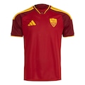 Camisa Roma I 2026 adidas Torcedor Masculina VERMELHO/VINHO