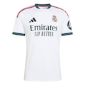 Camisa Real Madrid I 2026/27 adidas Torcedor Masculina BRANCO