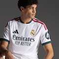 Camisa Real Madrid I 2026/27 adidas Jogador Masculina BRANCO