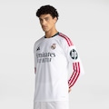 Camisa Manga Longa Real Madrid I 2026/27 adidas Torcedor Masculina BRANCO