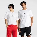 Camiseta adidas Essentials Unissex BRANCO/PRETO