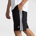Bermuda adidas 3 Listras Masculina PRETO