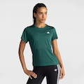 Opção de cor VERDE de Camiseta adidas 3S Treino Feminina
