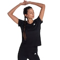 Camiseta Adidas 3S Treino Unissex PRETO/BRANCO