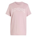 Camiseta adidas LS Onça Feminina ROSE