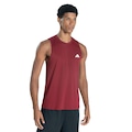 Opção de cor MARINHO/VERDE/BRANCO de Camiseta Regata adidas Treino 3S Unissex
