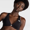 Top Esportivo adidas Suporte Leve Training Originals - Feminino PRETO