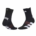 Meia adidas Adizero Unissex PRETO/BRANCO