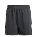 Short adidas Club B 3 Listras Infantil PRETO