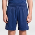 Short adidas Club B 3 Listras Infantil AZUL