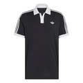 Camisa Polo Heritage adidas Masculina PRETO/BRANCO