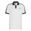 Camisa Polo Heritage adidas Masculina BRANCO