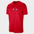Camiseta Nike CHI SS Logo Unissex VERMELHO/BRANCO