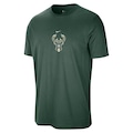 Camiseta Nike Milwaukee Bucks Masculina VERDE