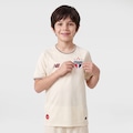 Camisa do São Paulo III 2026/27 New Balance Jogador Infantil OFF WHITE