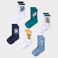 Opção de cor 1 de Kit 6 Pares Meia Cano Médio Nike Everday Infantil
