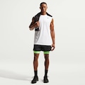 REGATA NIKE M NK DF  STD SLVL BRANCO/PRETO