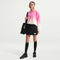 Short Saia Nike G NSW Skort GFX COL Infantil PRETO/BRANCO