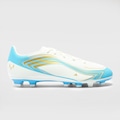 Chuteira de Campo Infantil Adidas F50 Messi Club BRANCO/AZUL