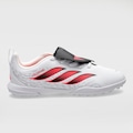 Chuteira Society Infantil adidas Predator BRANCO/ROSA