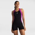 Macaquinho de Natação Feminino Speedo Cross PRETO